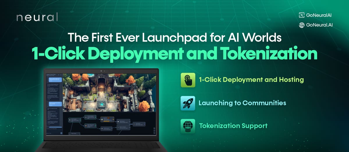 How the First Ever Launchpad for AI Worlds Will Turbo-Charge $NEURAL
